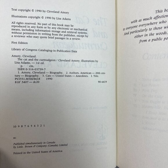 Cat and the Curmudgeon : Polar Bear Strikes Back by Cleveland Amory 1990 - Picture 3 of 4